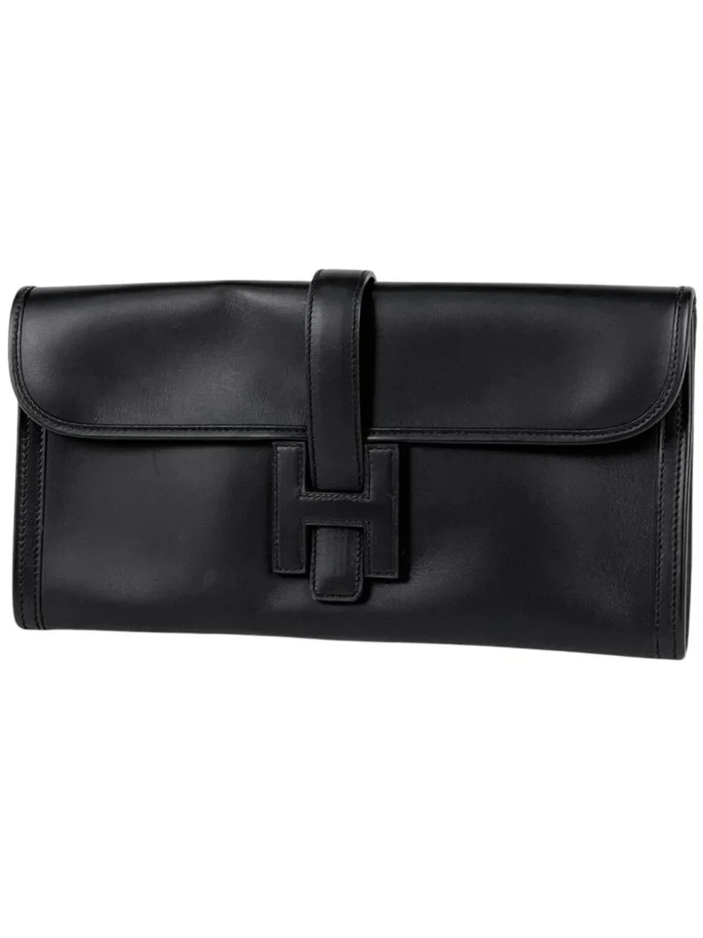 Hermes Jije Elan Clutch Swift Black